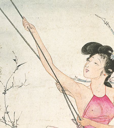 厦门-胡也佛的仕女画和最知名的金瓶梅秘戏图